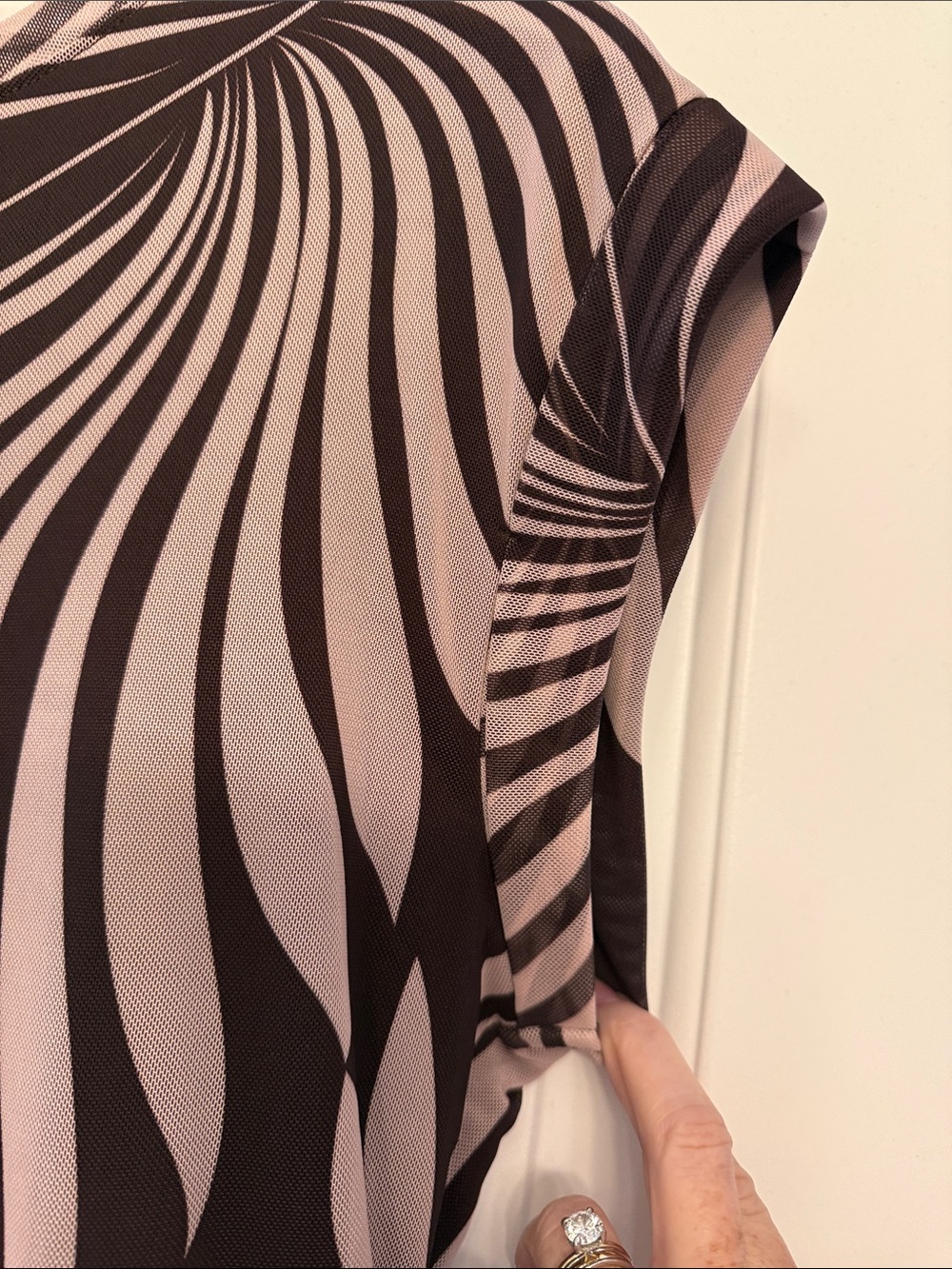 Sanctuary Dolman Mesh Tee — NWOT - Picture 7 of 12